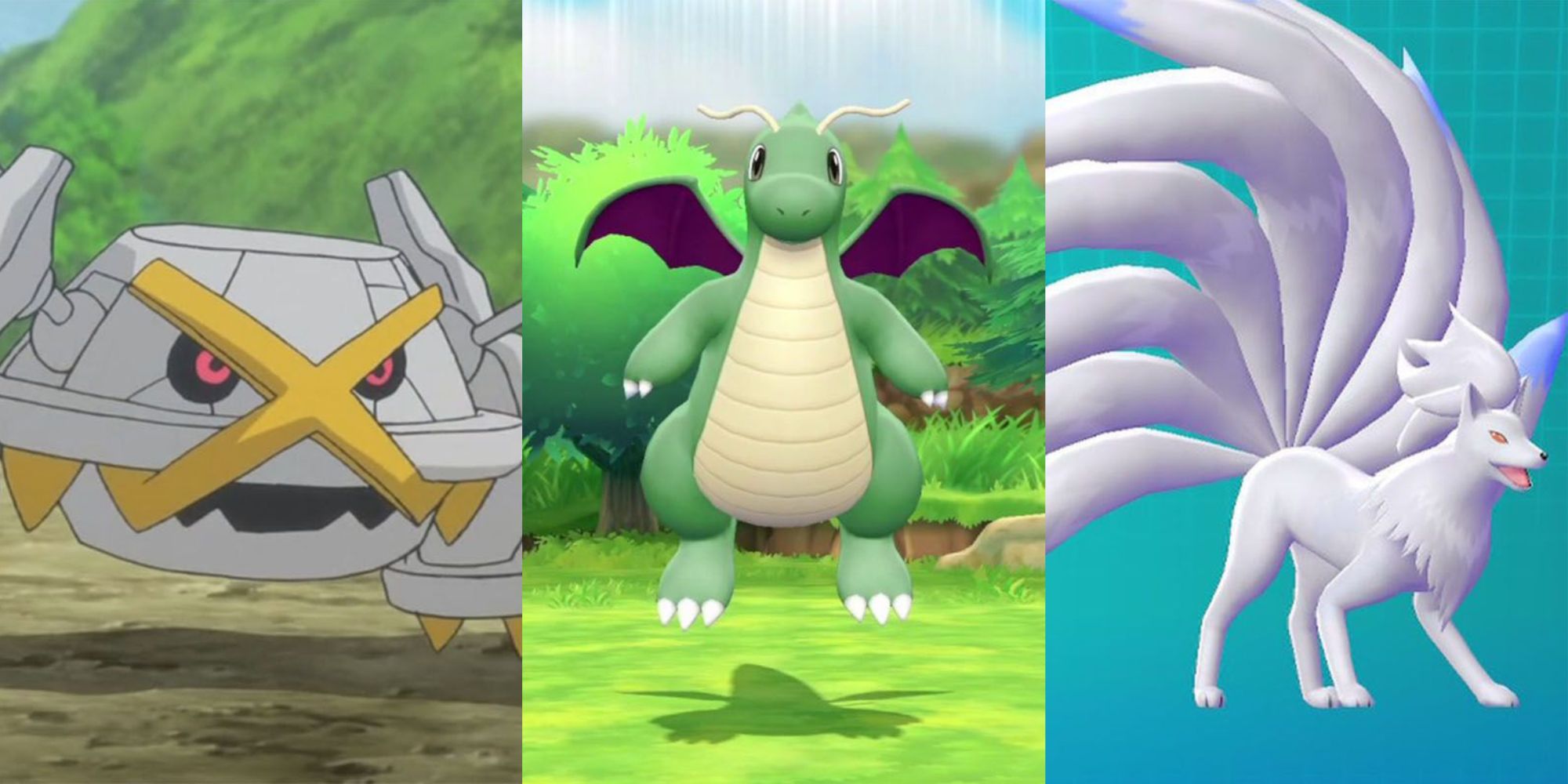 Pokemon Go Best Shiny Pokemon Metagross, Ninetails, Dragonite