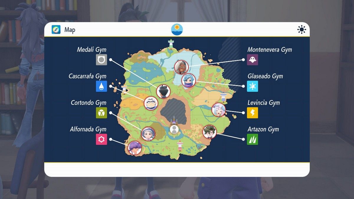 Pokemon Scarlet Violet Artazon Location Map