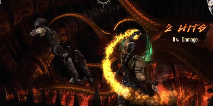 Scorpion-fighting-Smoke-in-Mortal-Kombat-9.jpg (740×370)