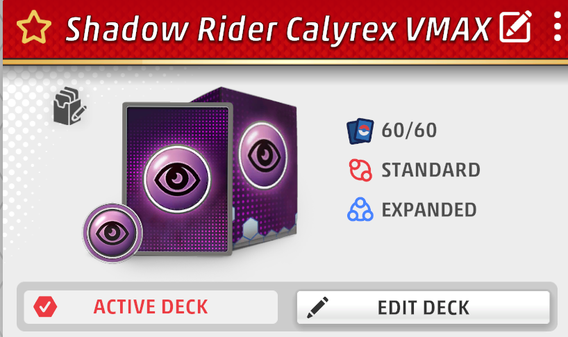 Shadow Rider Calyrex Pokemon TCG Live