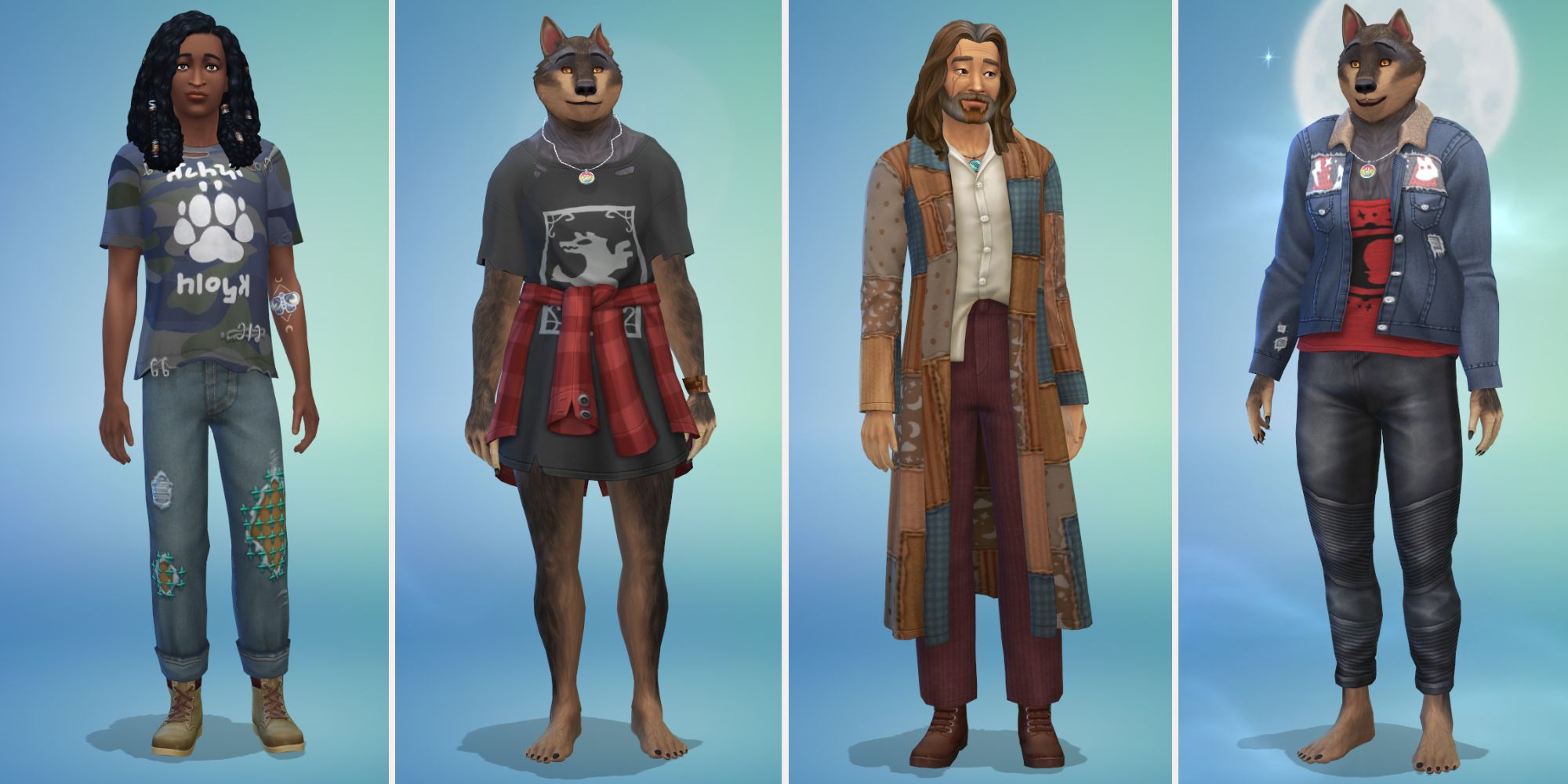 Sims 4 werewolves cas