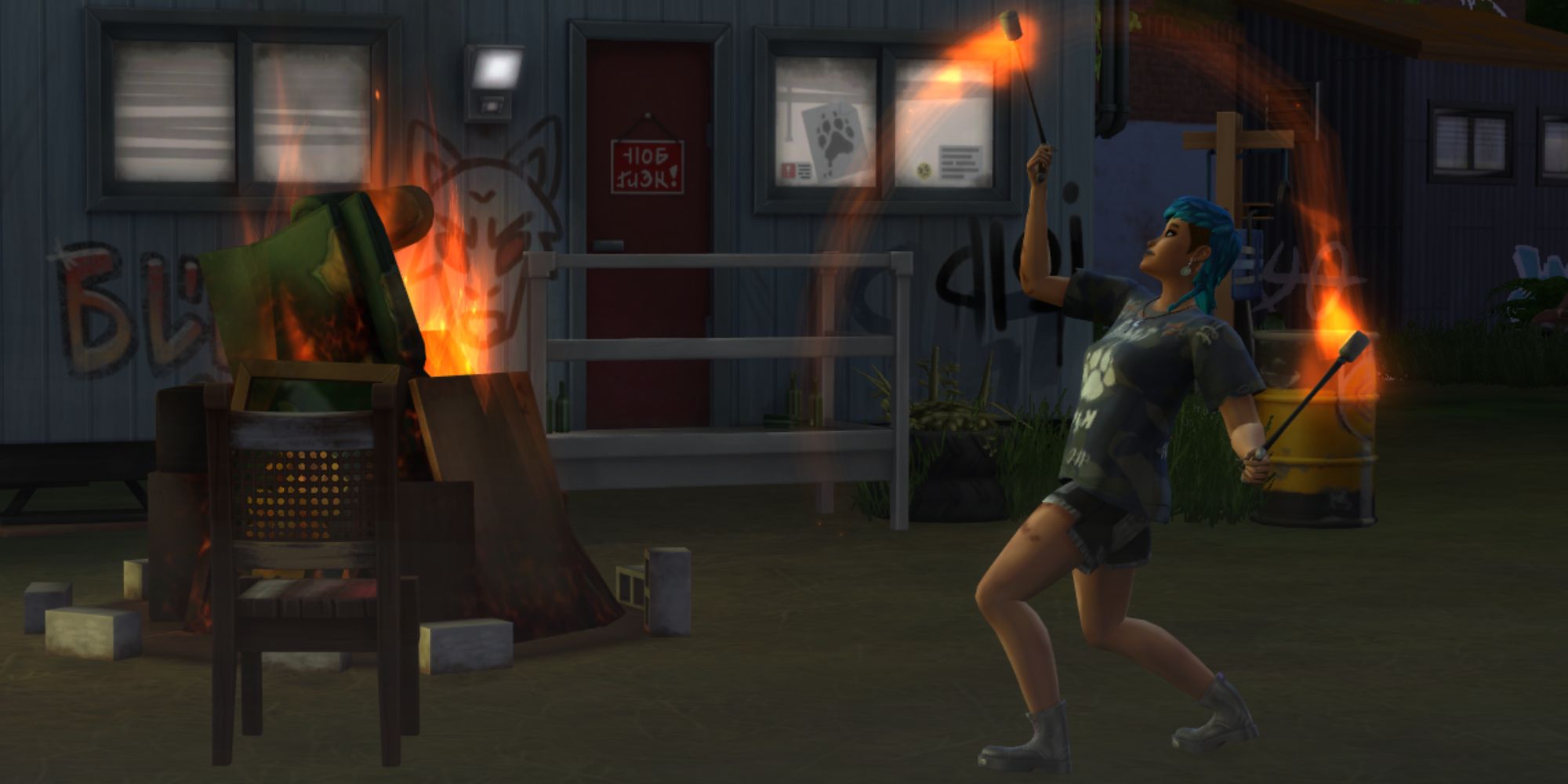 Sims 4 werewolves rory firedancing