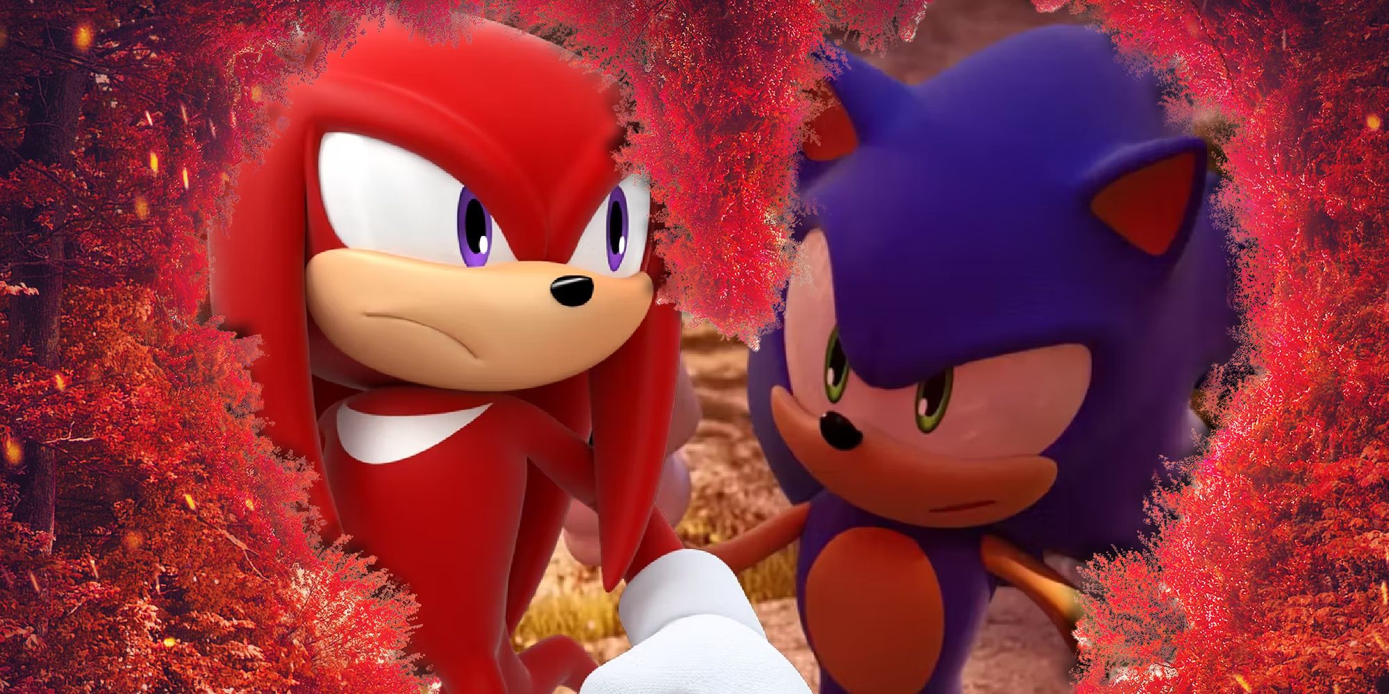 Sonic and Knuckles hearts