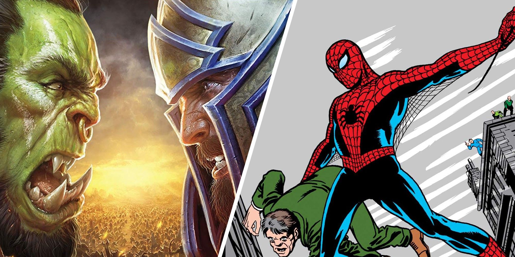 Marvel Snap and Hearthstone Comparison, Source Material, WoW cover art and Spider-Man
