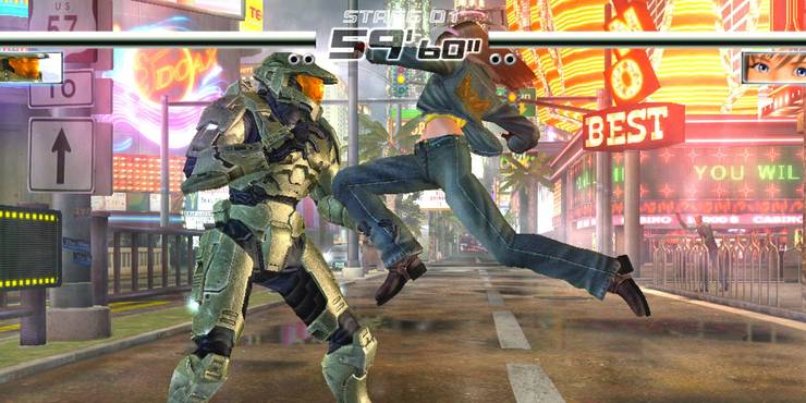Spartan-Nicole-fighting-off-with-Hitomi-from-Dead-or-Alive-4.jpg (740×370)