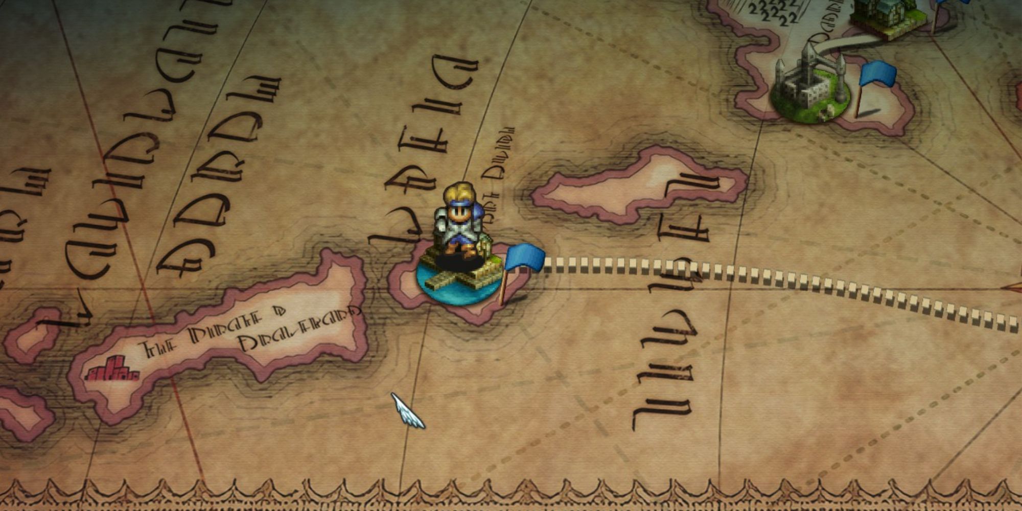 Tactics Ogre Reborn Port Omish world map