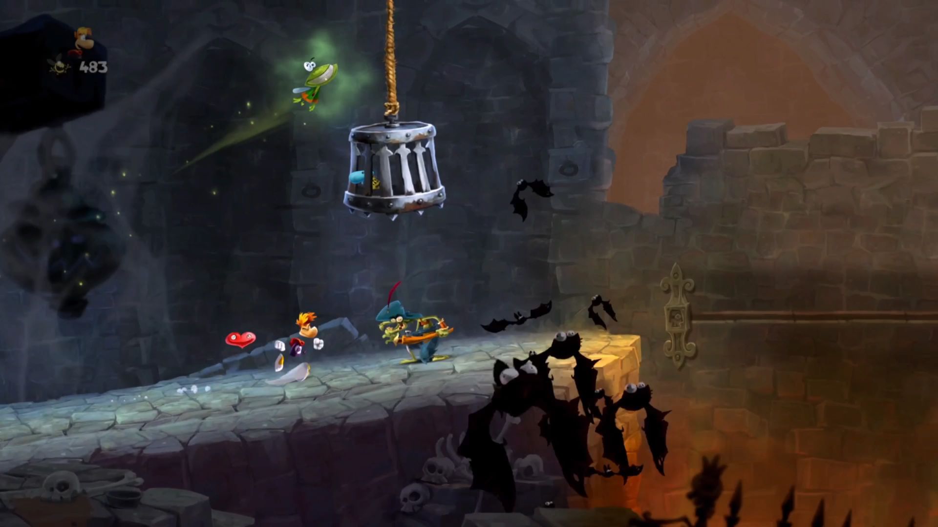 Where To Find All Teensies In Once Upon A Time In Rayman Legends