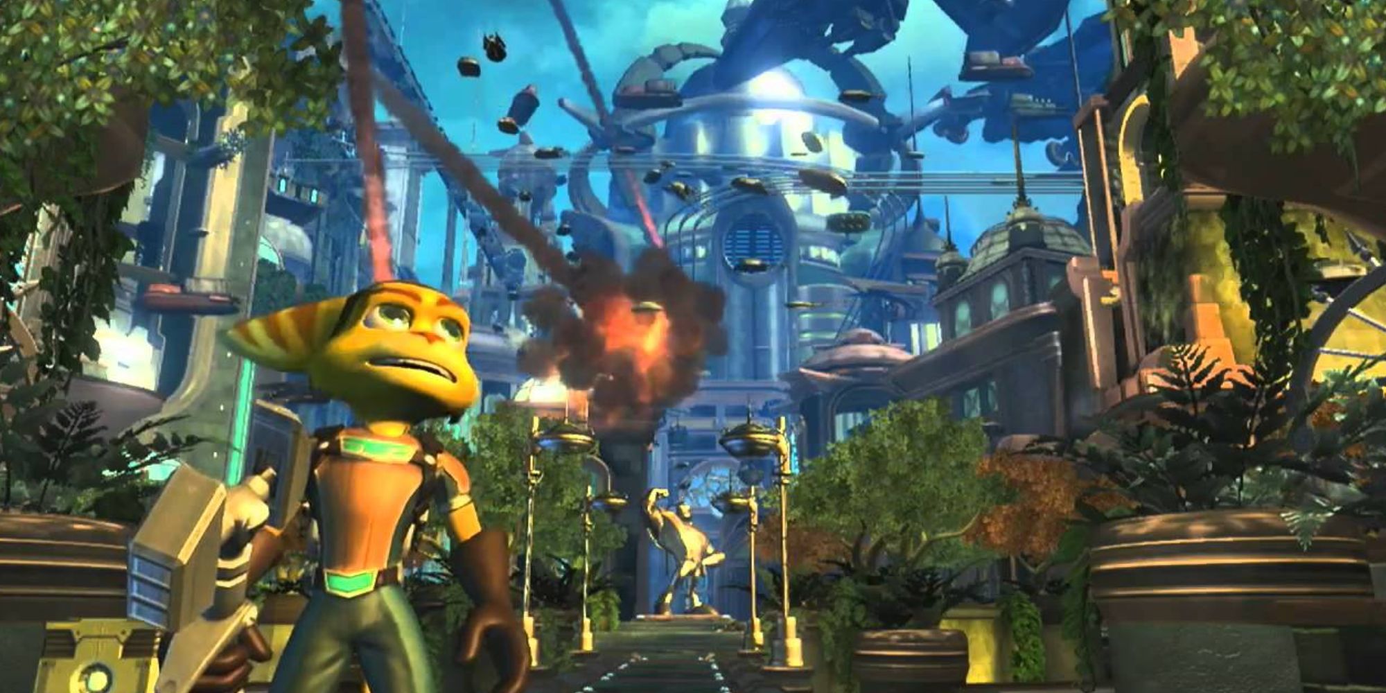 Ratchet and Clank Tools of Destruction world