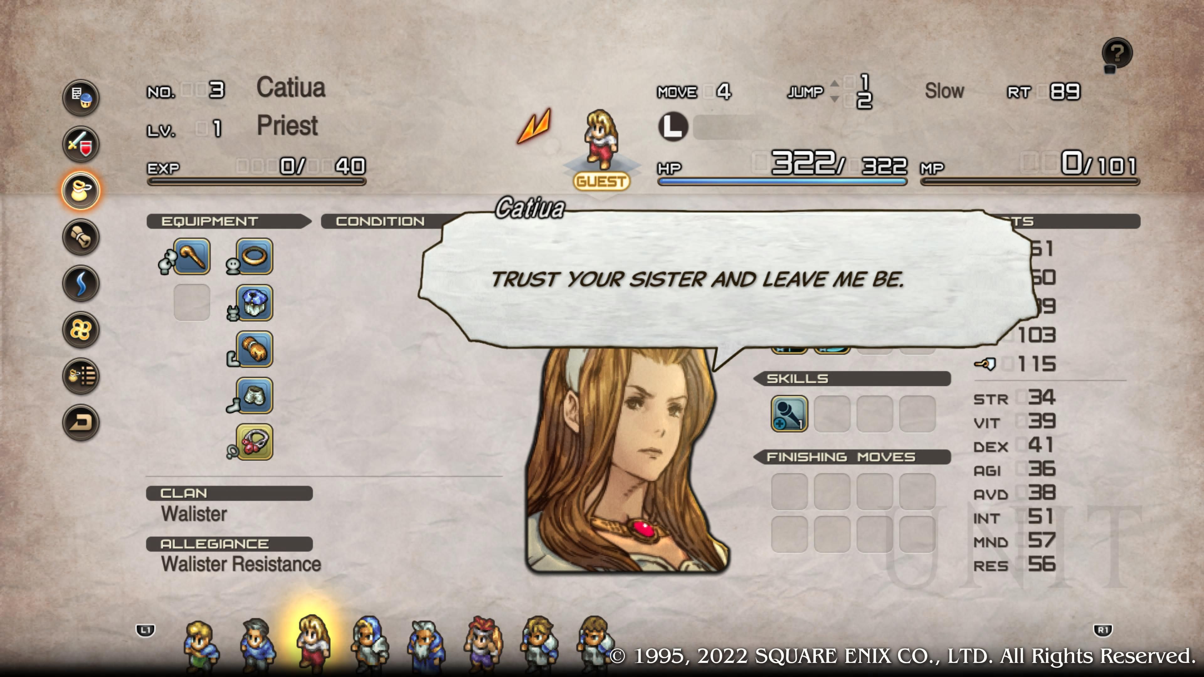 Trust Your Sister Tactics Ogre