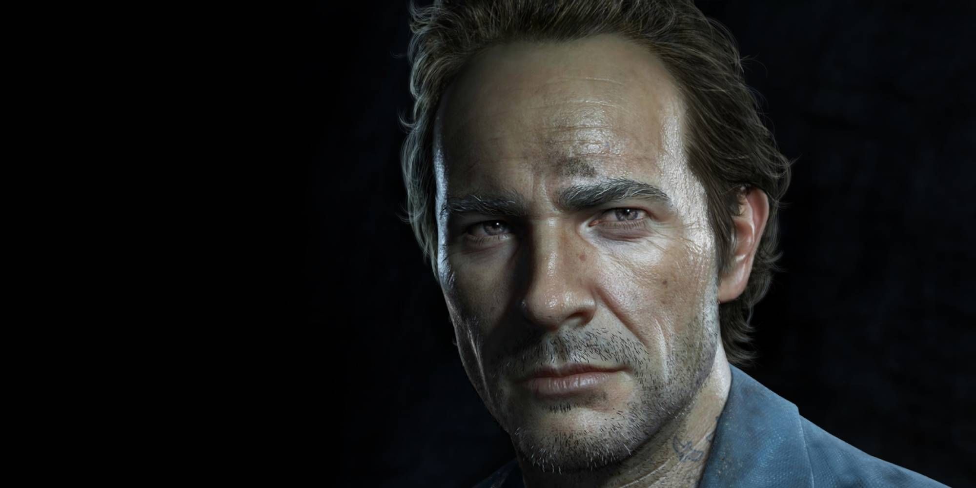 Sam Drake of Uncharted 4 looks to the distance