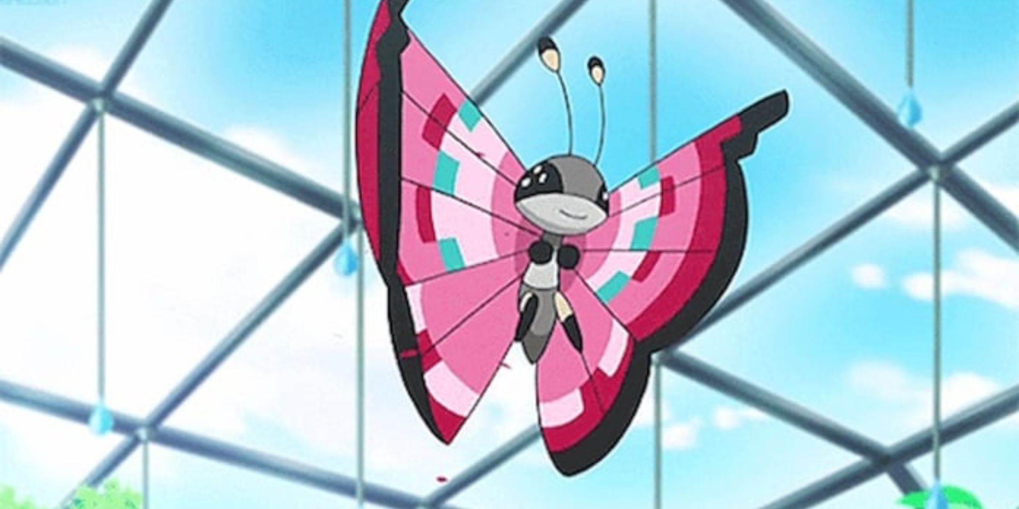 Vivillon in midair