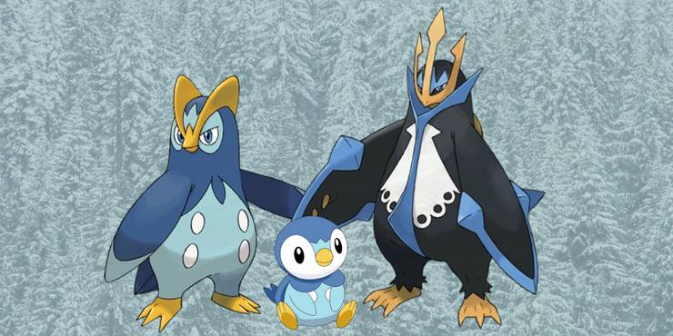 Piplup, Prinplup, & Empoleon