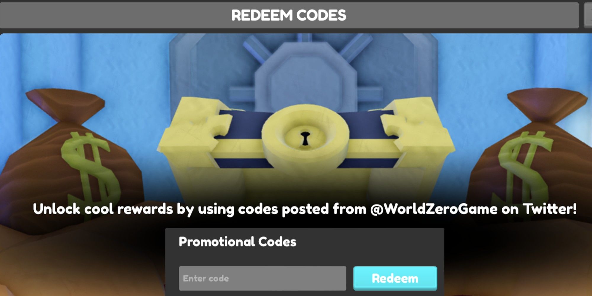 World Zero Codes