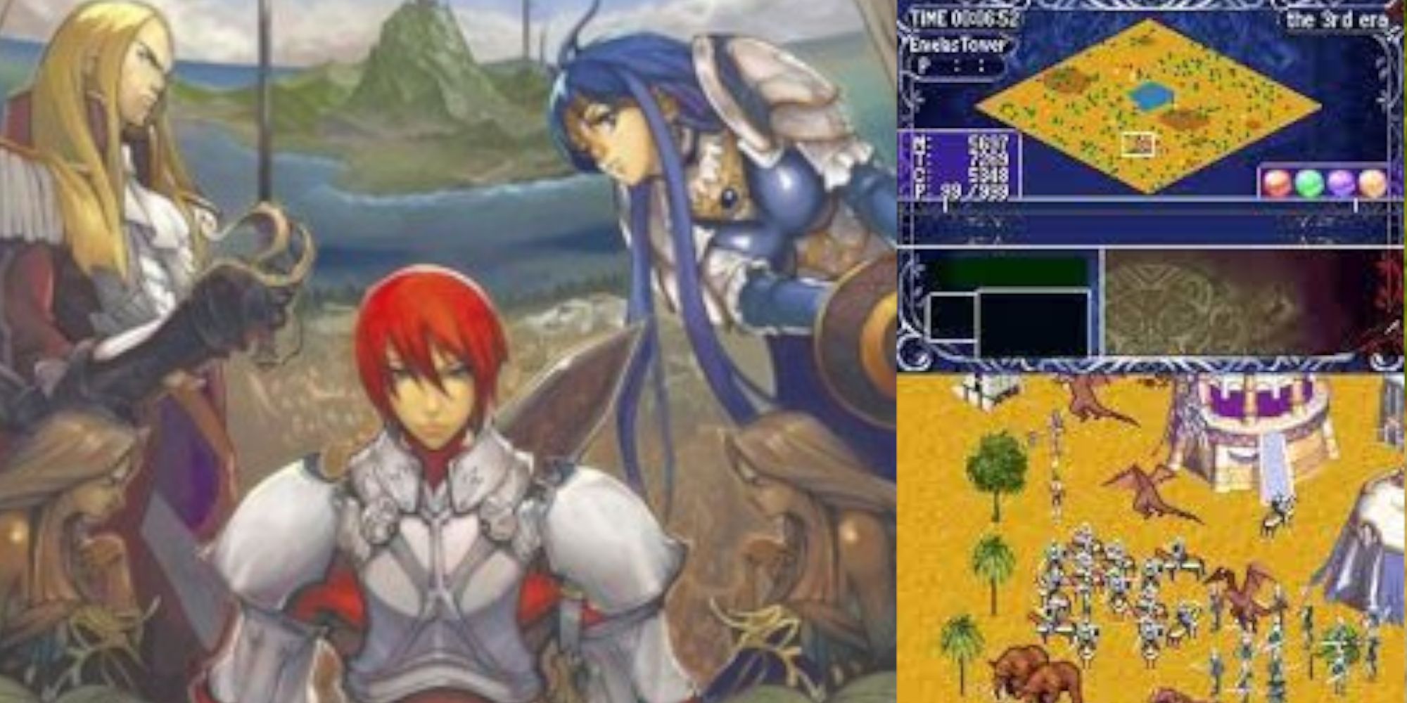 Ys Strategy cover art and gameplay