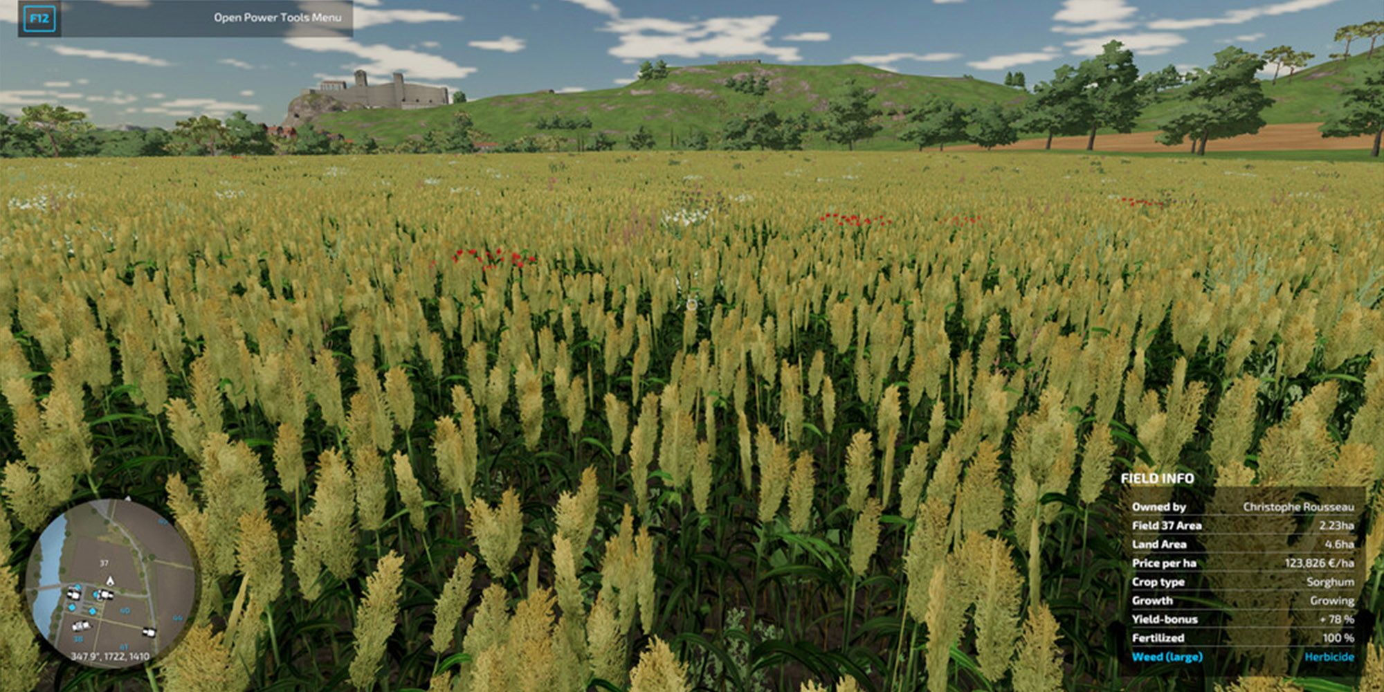 additional field info mod in farming simulator 2022