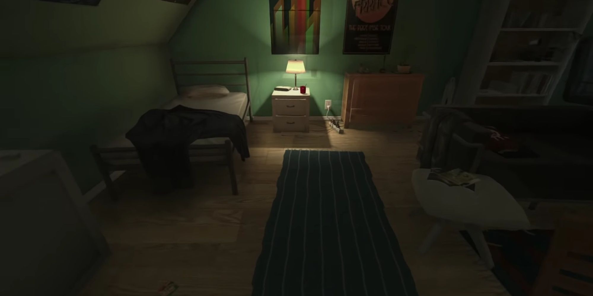 Soma: The Inside Of Simons Bedroom At The Beginning Of The Game