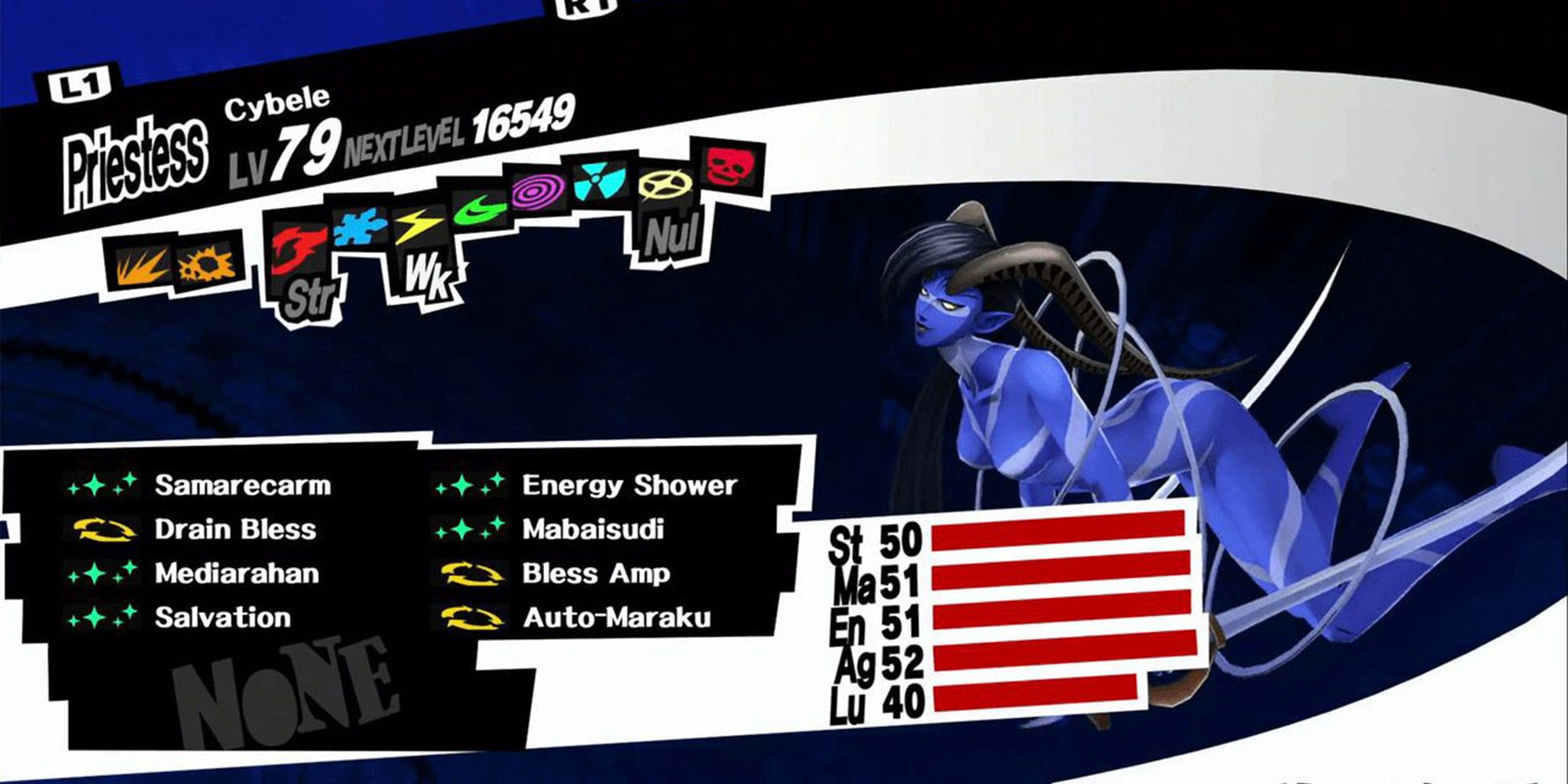 cybele stat page persona 5