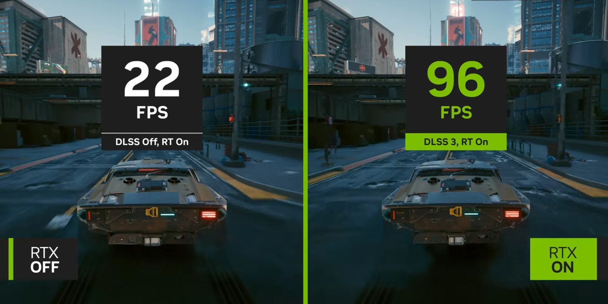 Cyberpunk 2077 DLSS 3.0 Comparison