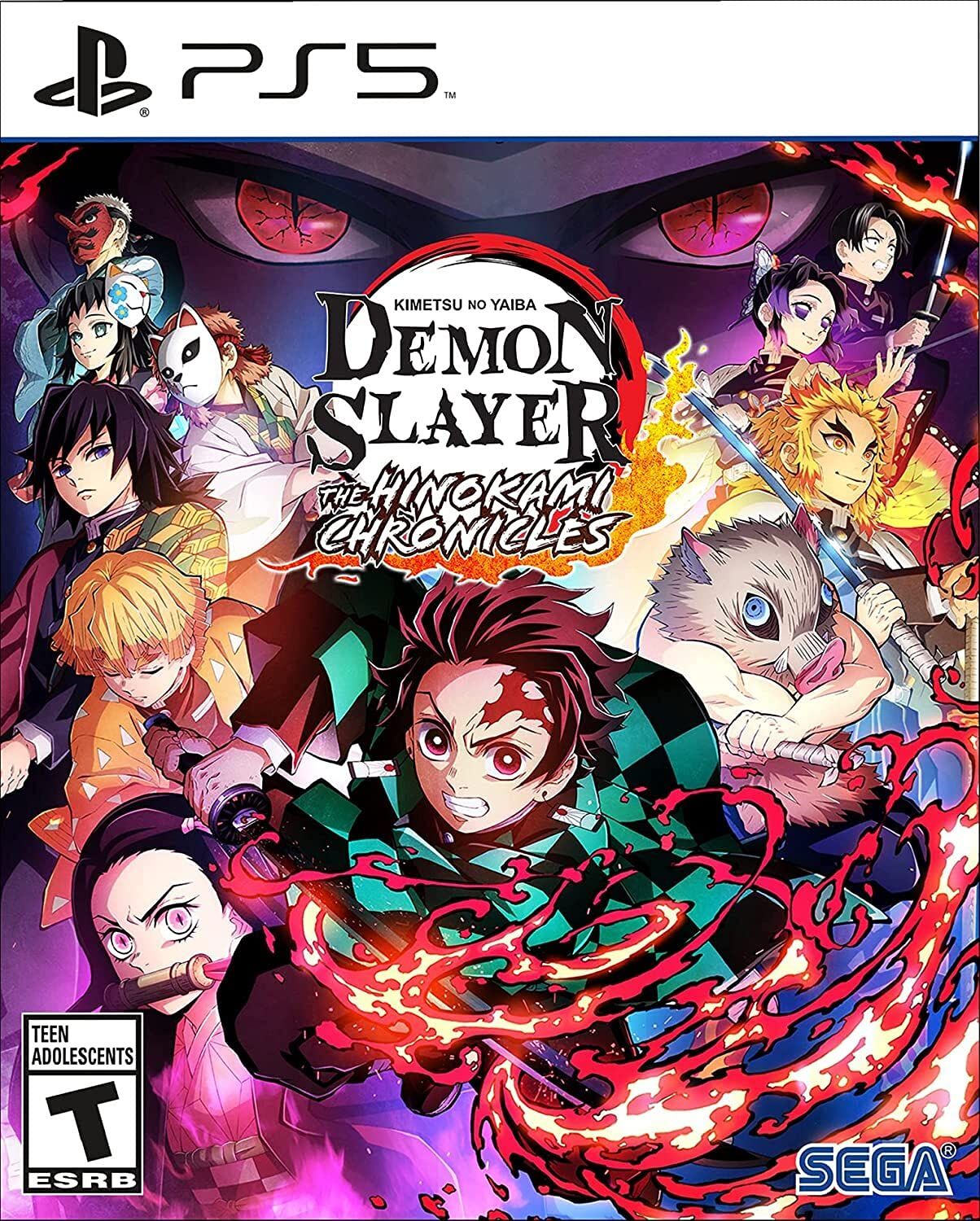 Demon Slayer The Hinokami Chronicles ps5 case