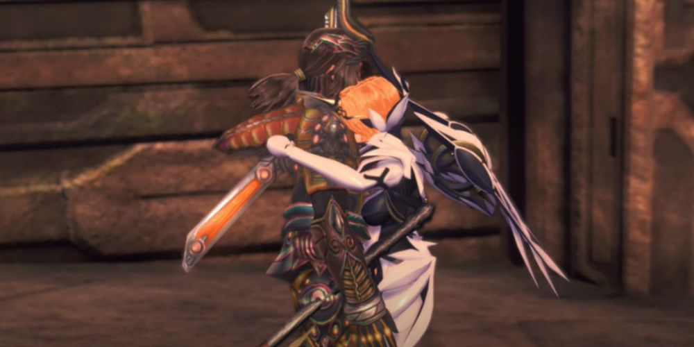 Dunban And Fiora Reunite Xenoblade Chronicles