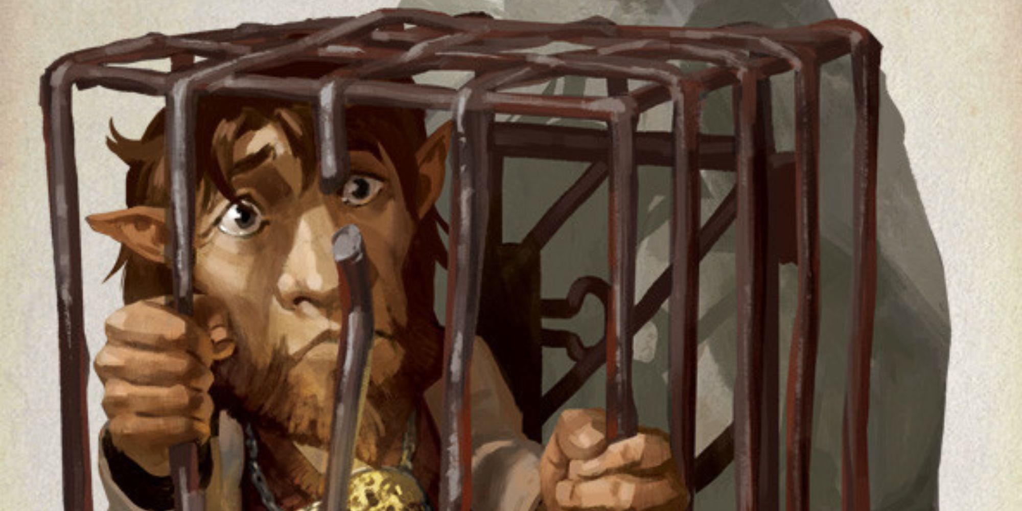 Dungeons And Dragons - Erky Timbers in a cage