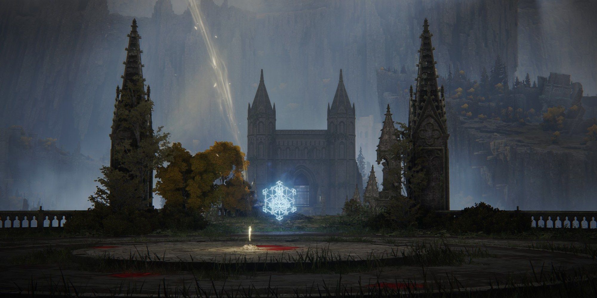 Elden Ring screenshot of Raya Lucaria's Eastern Gate.