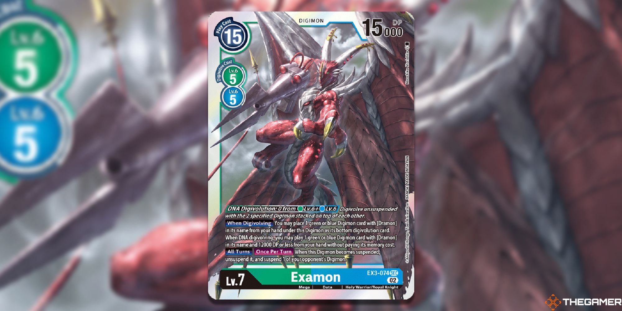 examon digimon card game with blur ex03