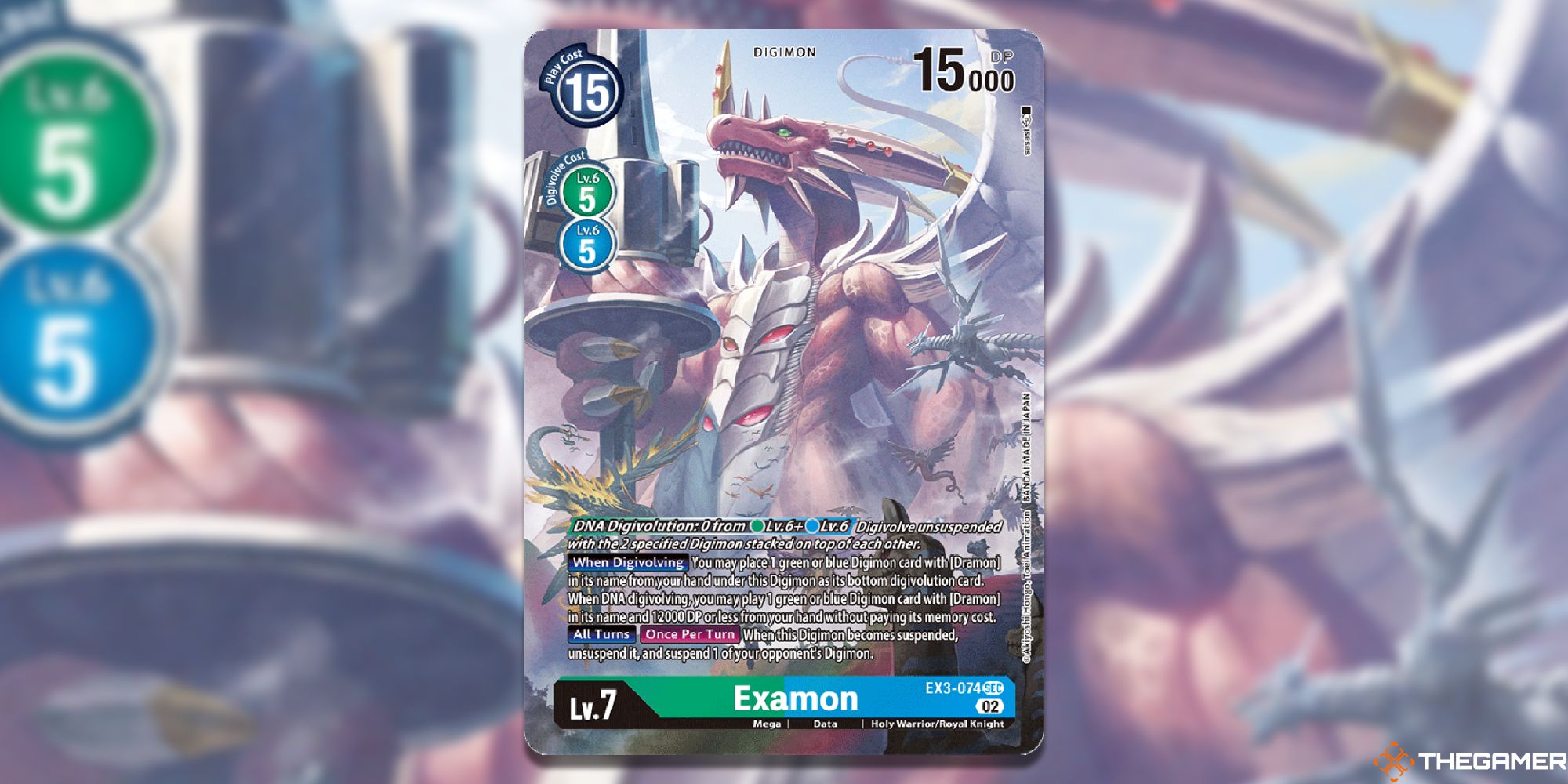 examon alt art ex3 digimon card game