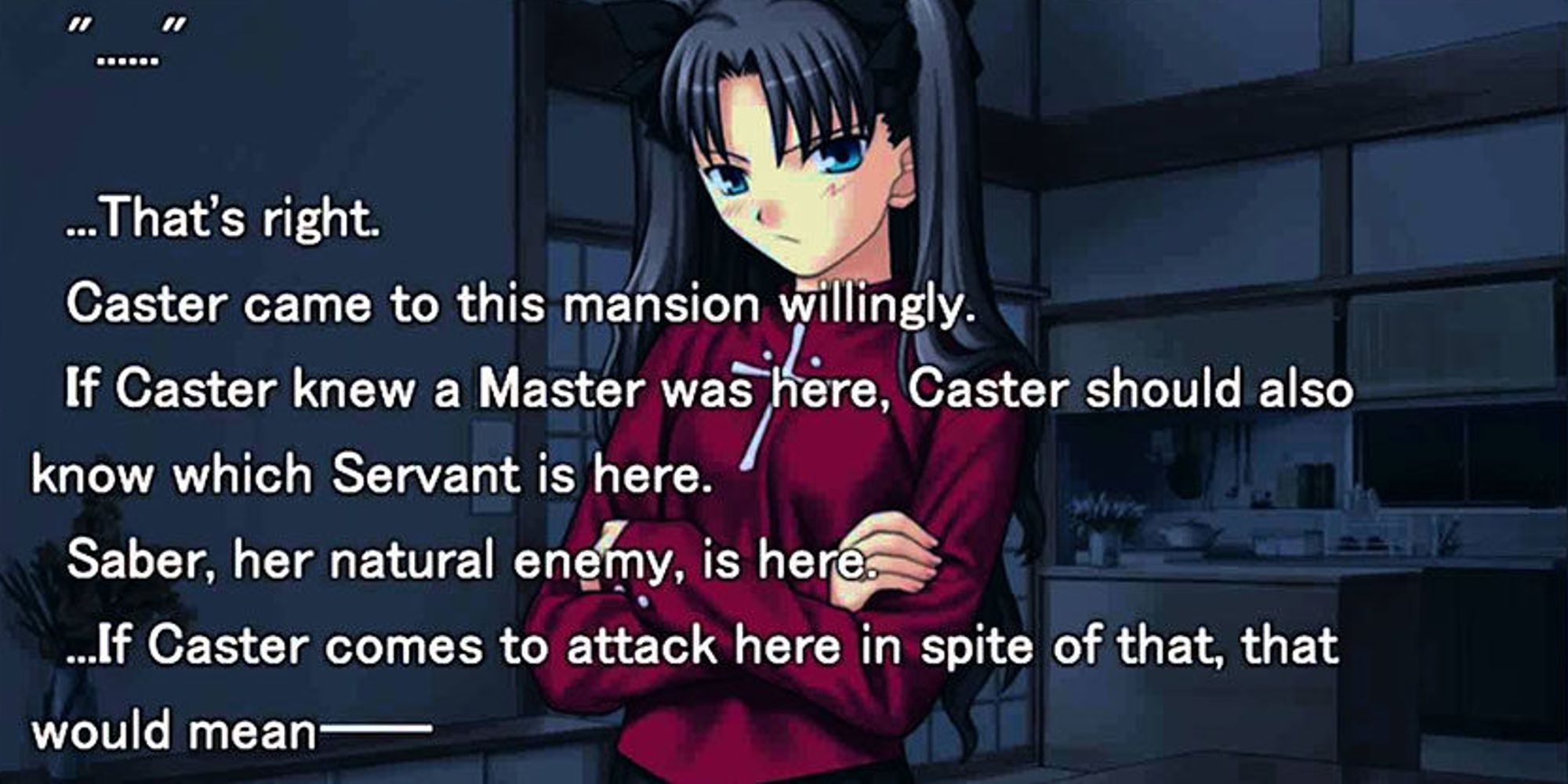 fate stay night gameplay with dialogue