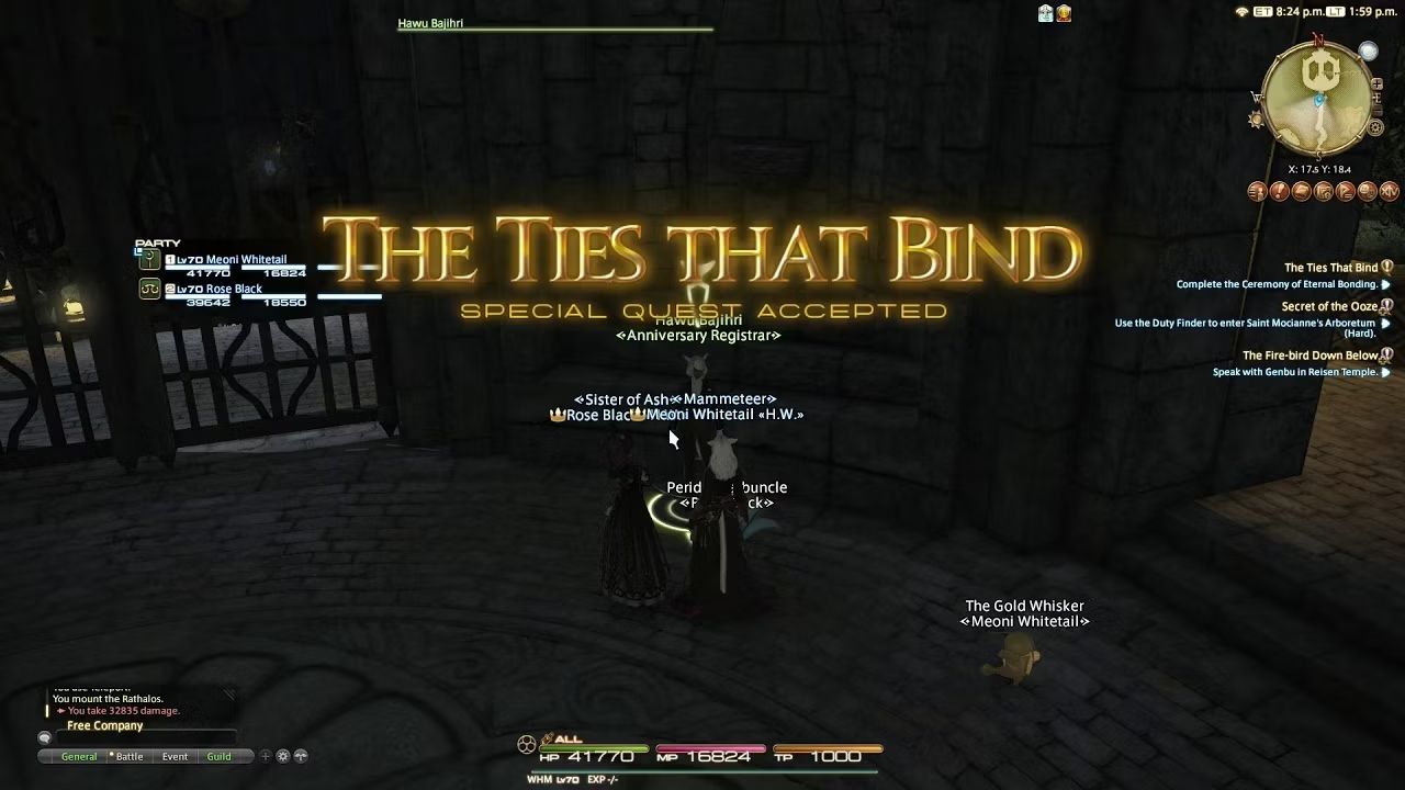 FFXIV_The_Ties_That_Bind_Quest