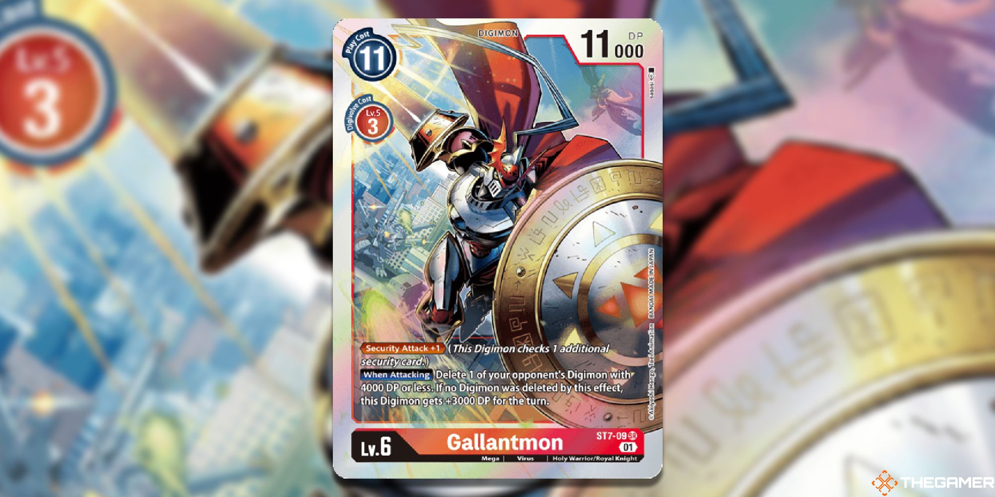 gallantmon st7 digimon card game