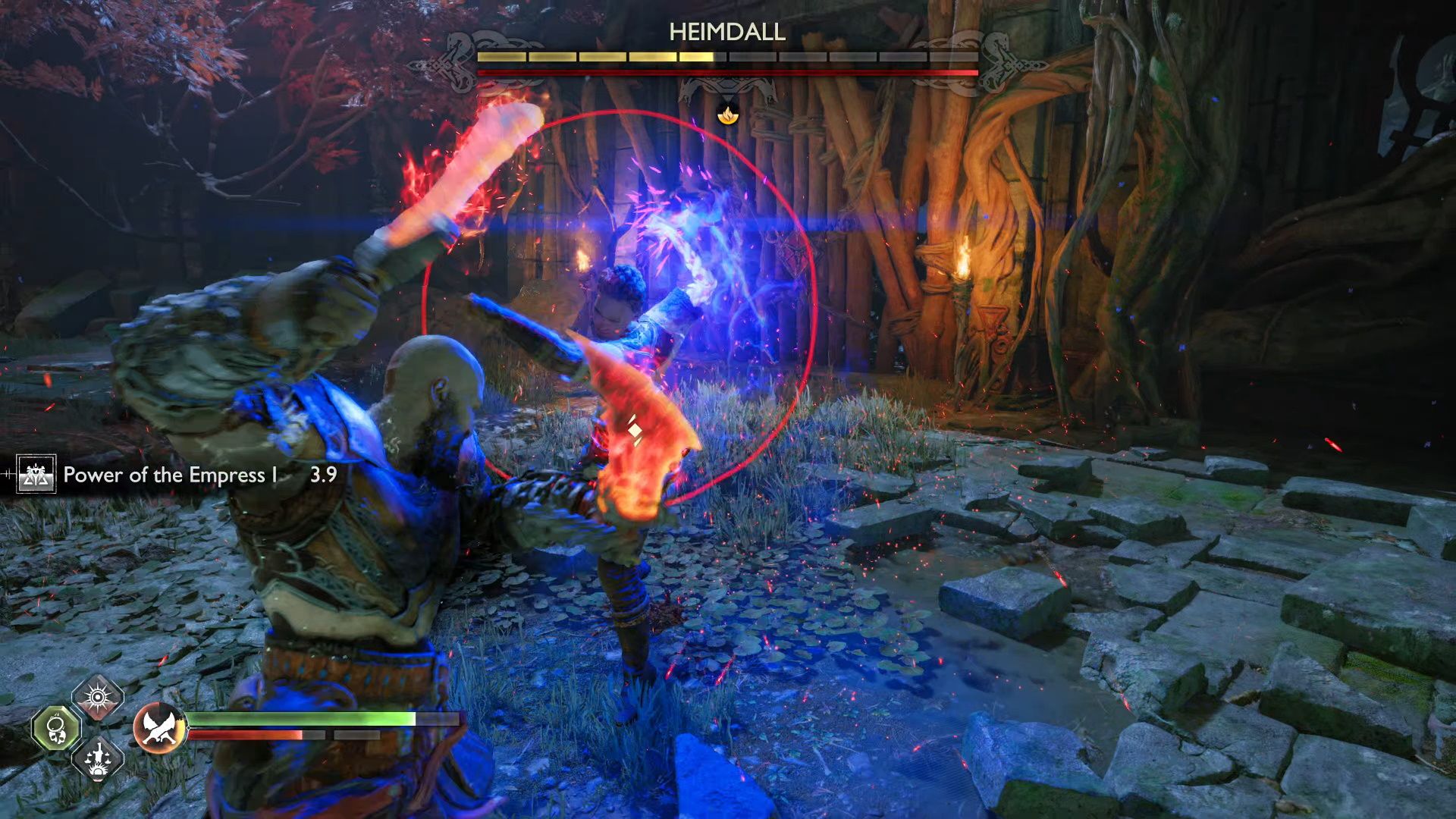 God Of War Ragnarok, Creatures Of Prophecy Walkthrough, Heimdall's Unblockable Lunging Attack