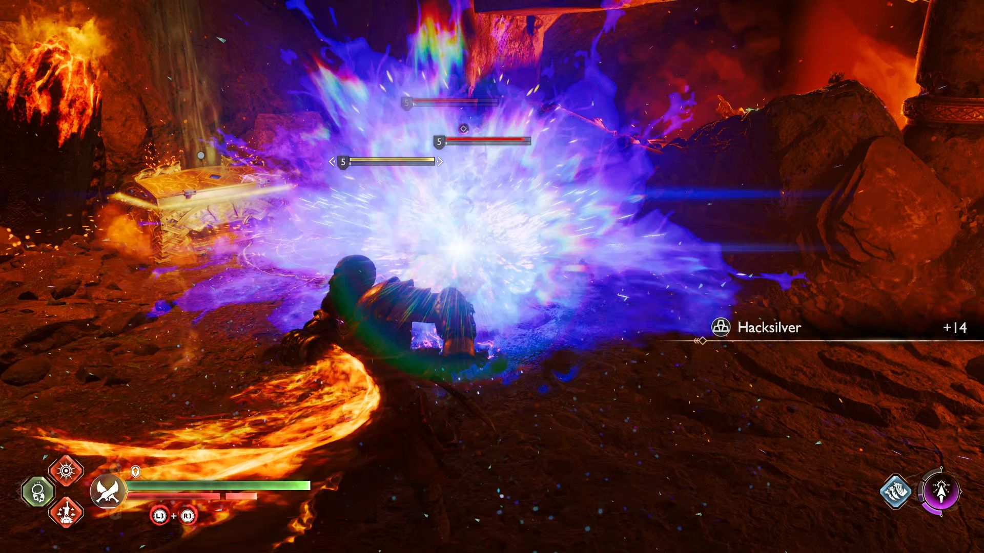 God Of War Ragnarok, The Summoning, Hitting Wisps Into Each Other