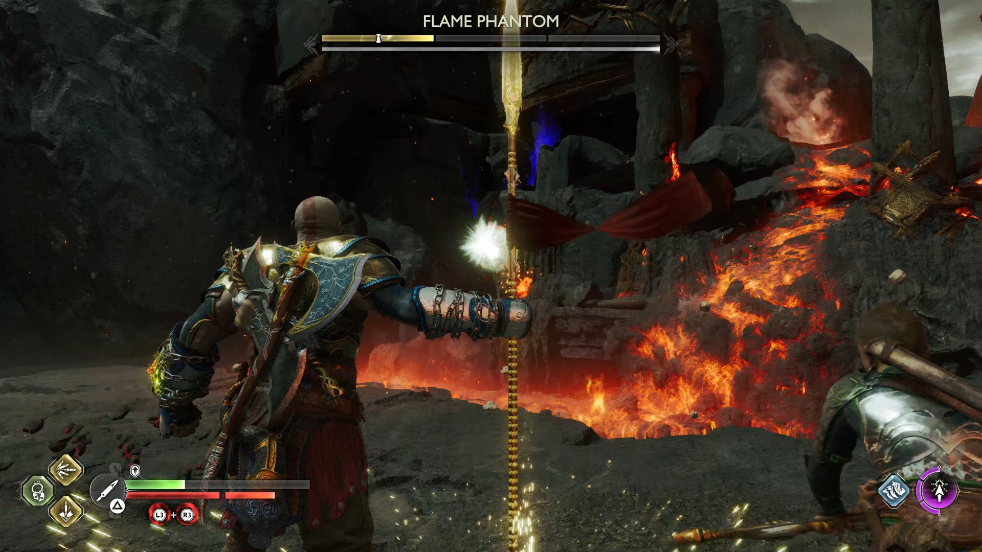 God Of War Ragnarok, The Summoning, Revealing The Hidden Flame Phantom Obelisk