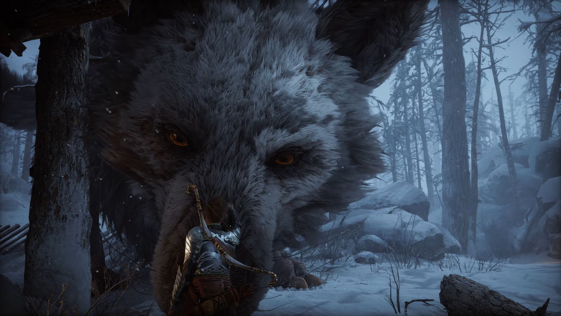 God Of War Ragnarok, Unlocking The Mask, Petting Fenrir Back Home