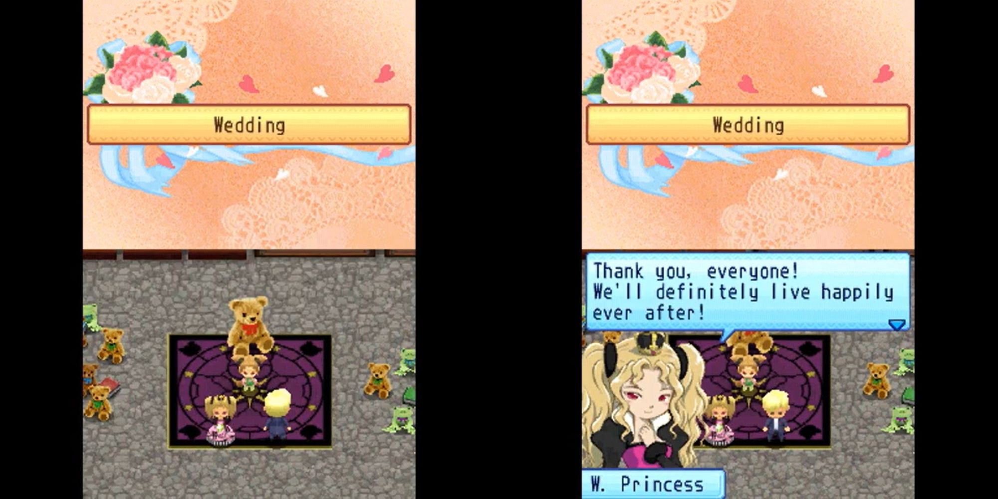 Harvest Moon DS Sunshine Islands Witch Princess Wedding