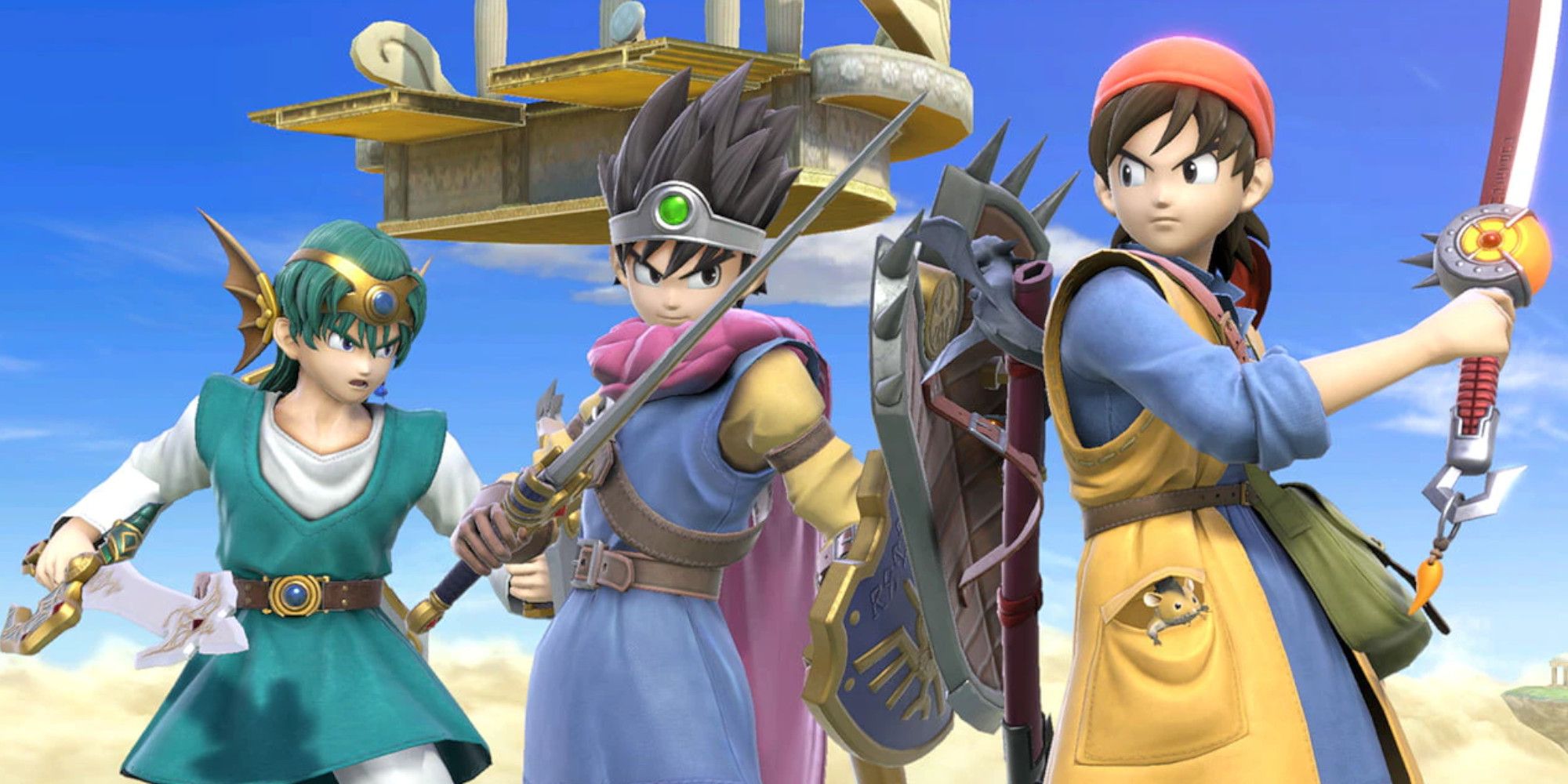 The many variations of Hero in Super Smash Bros. Ultimate