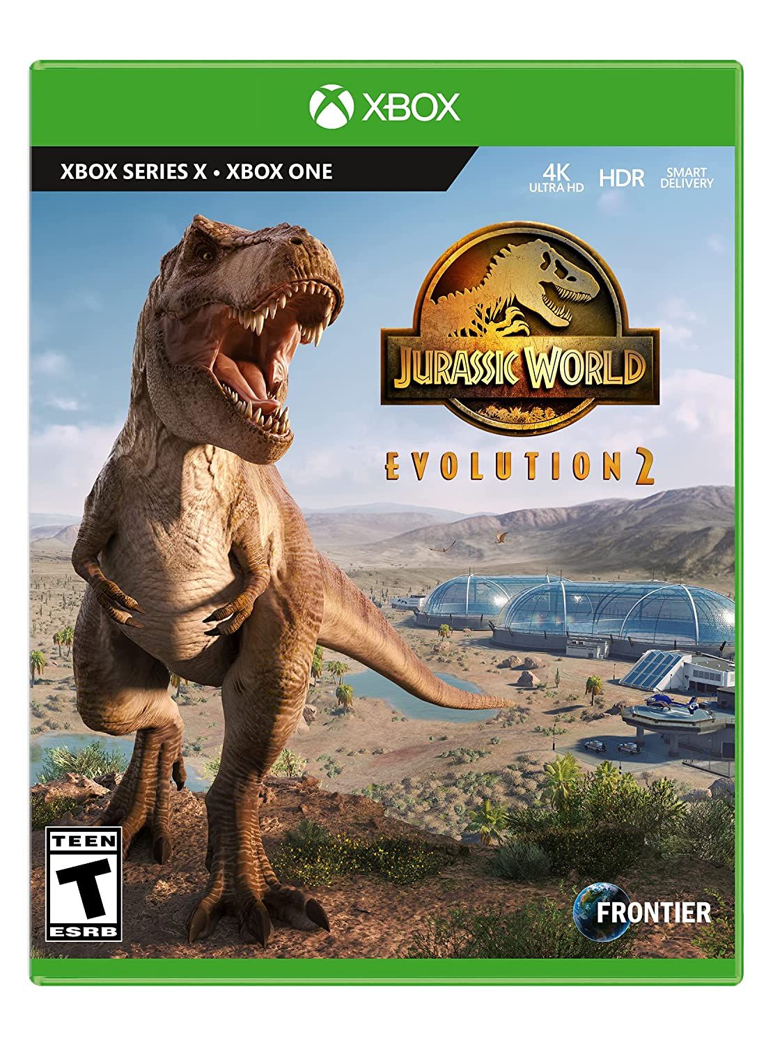 jurassic world evolution 2 xbox case