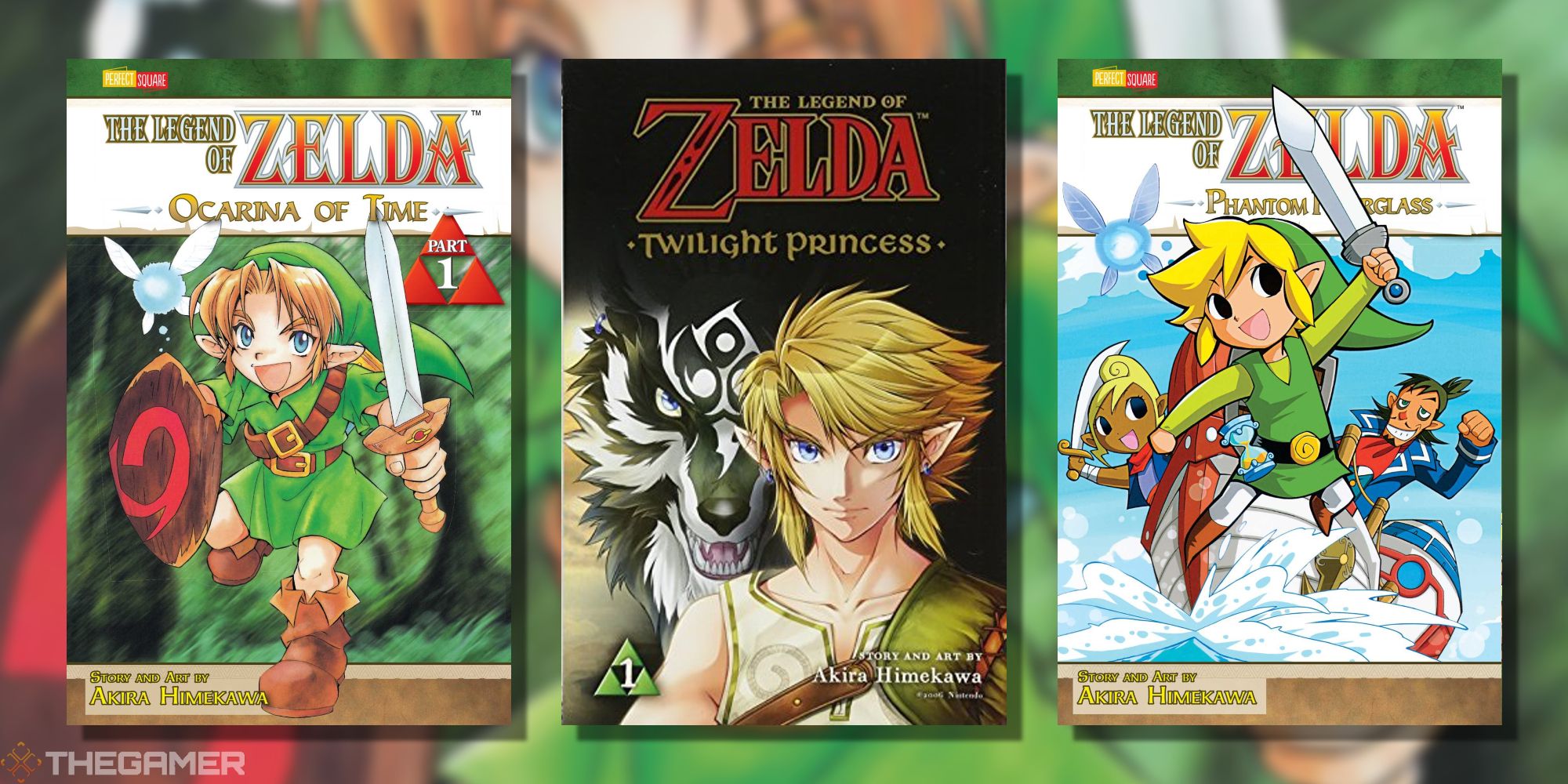 Manga - Zelda Ocarina of Time 1 & 2