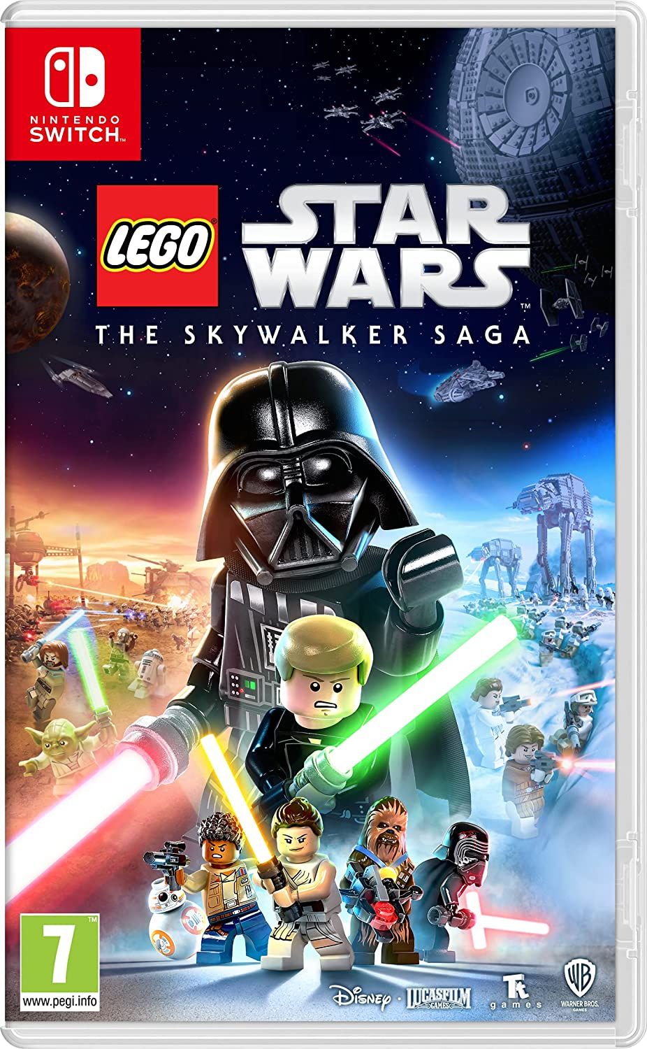 Lego Star Wars The Skywalker Saga nsw case