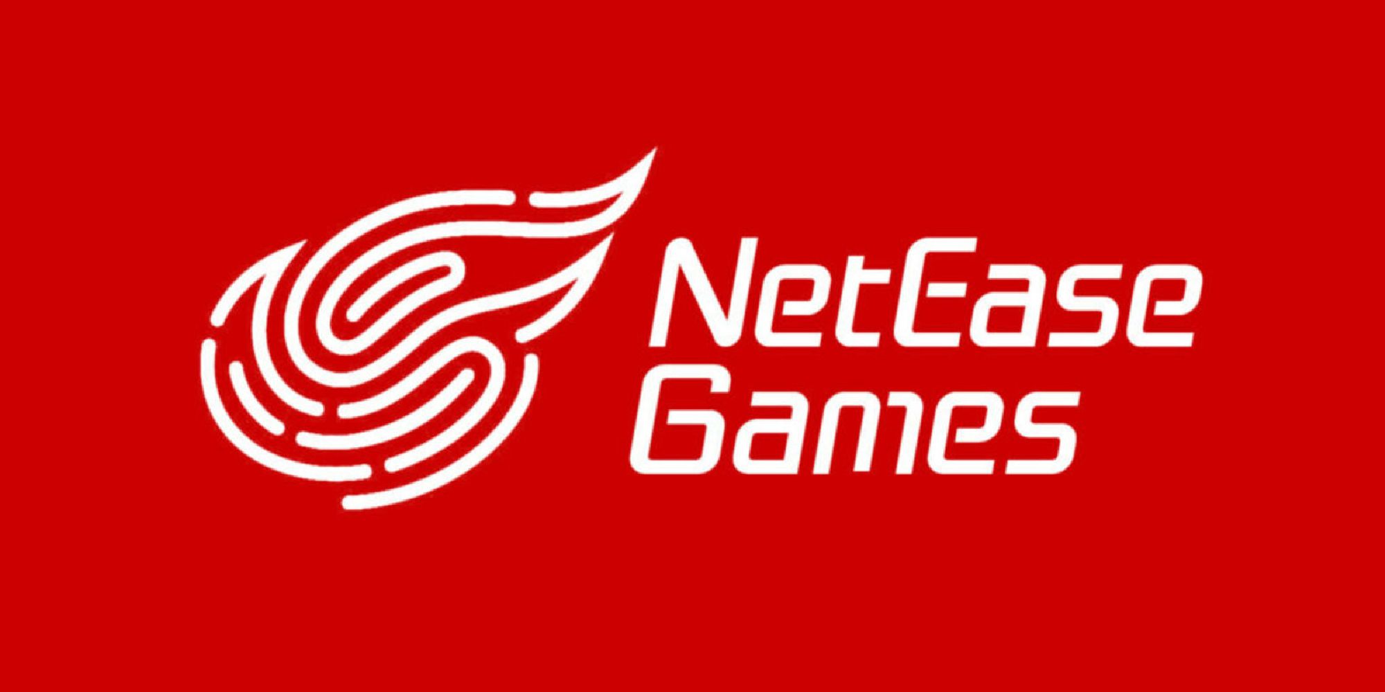 netease games logo on a red background