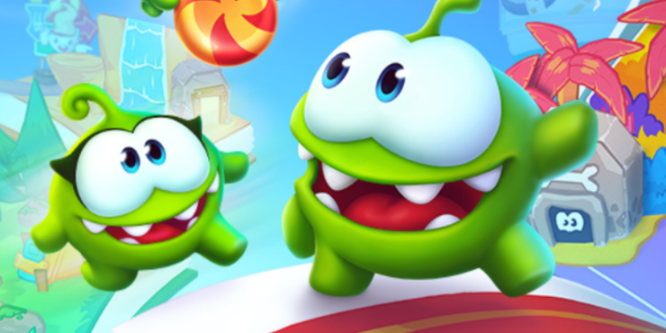 om nom and kid in cut the rope remastered