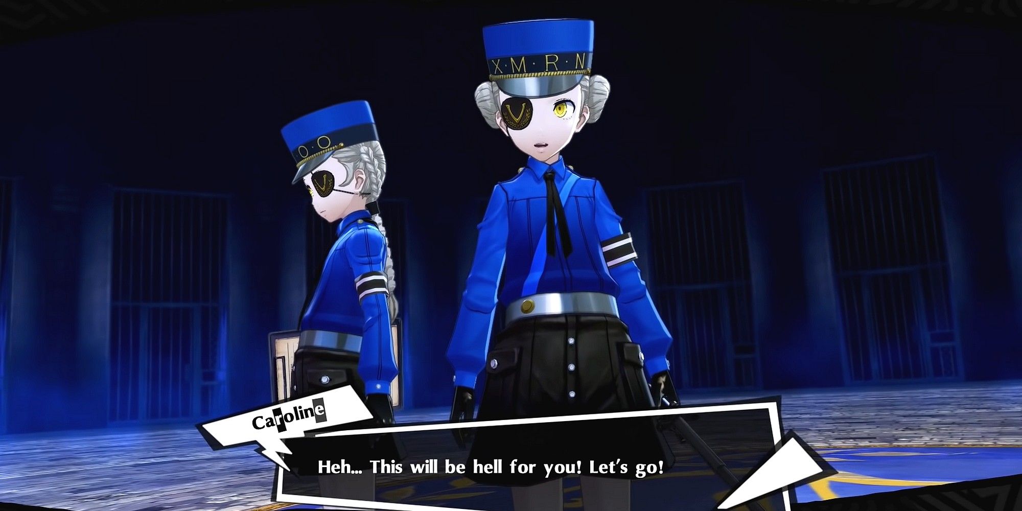 persona 5 royal caroline switching phases of the fight
