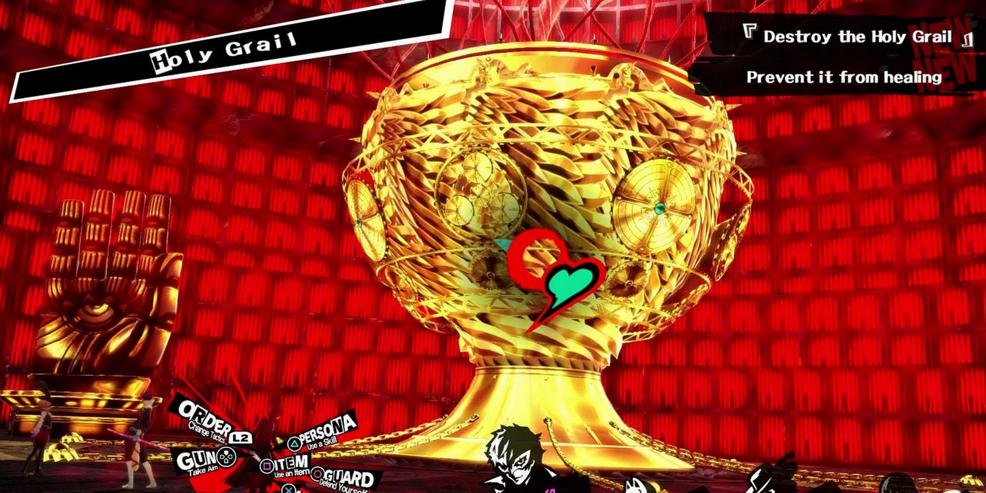 persona 5 royal holy grail second fight thief sent to cut supply line