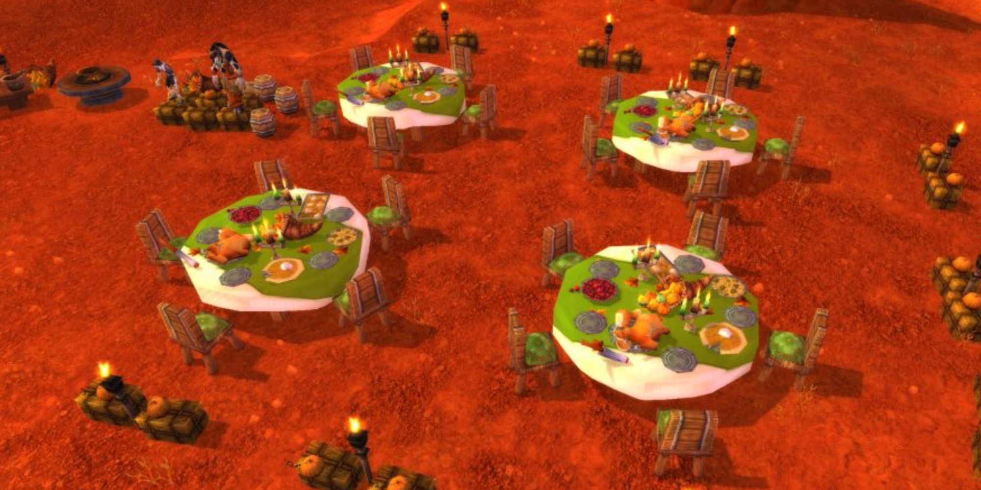 pilgrim's bounty tables outside org wow