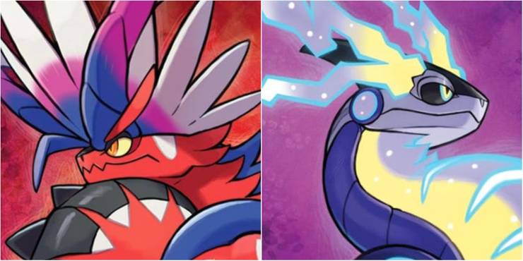 pokemon scarlet and violet covers