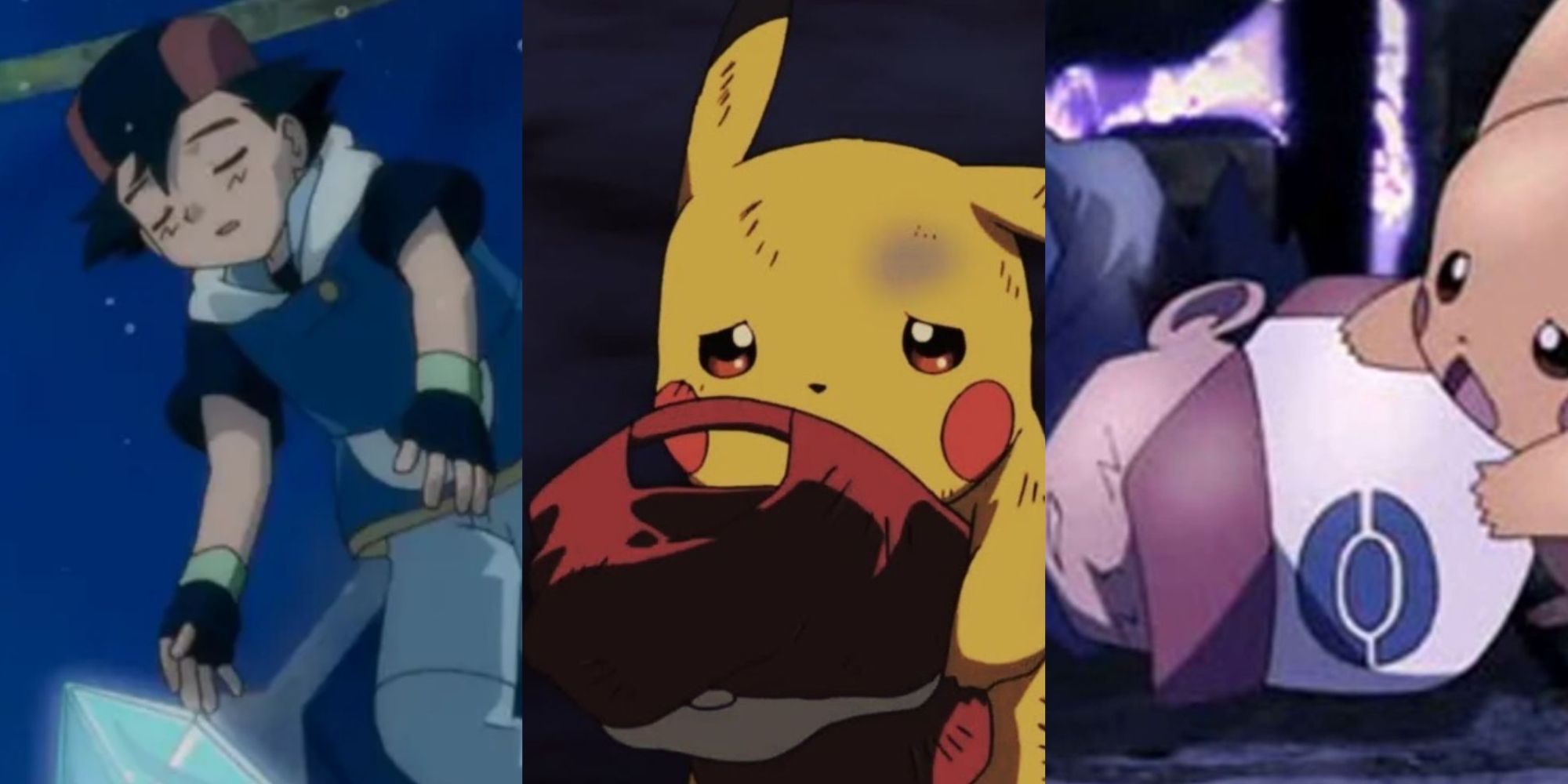 Pokemon Split Image Of Ash Deaths