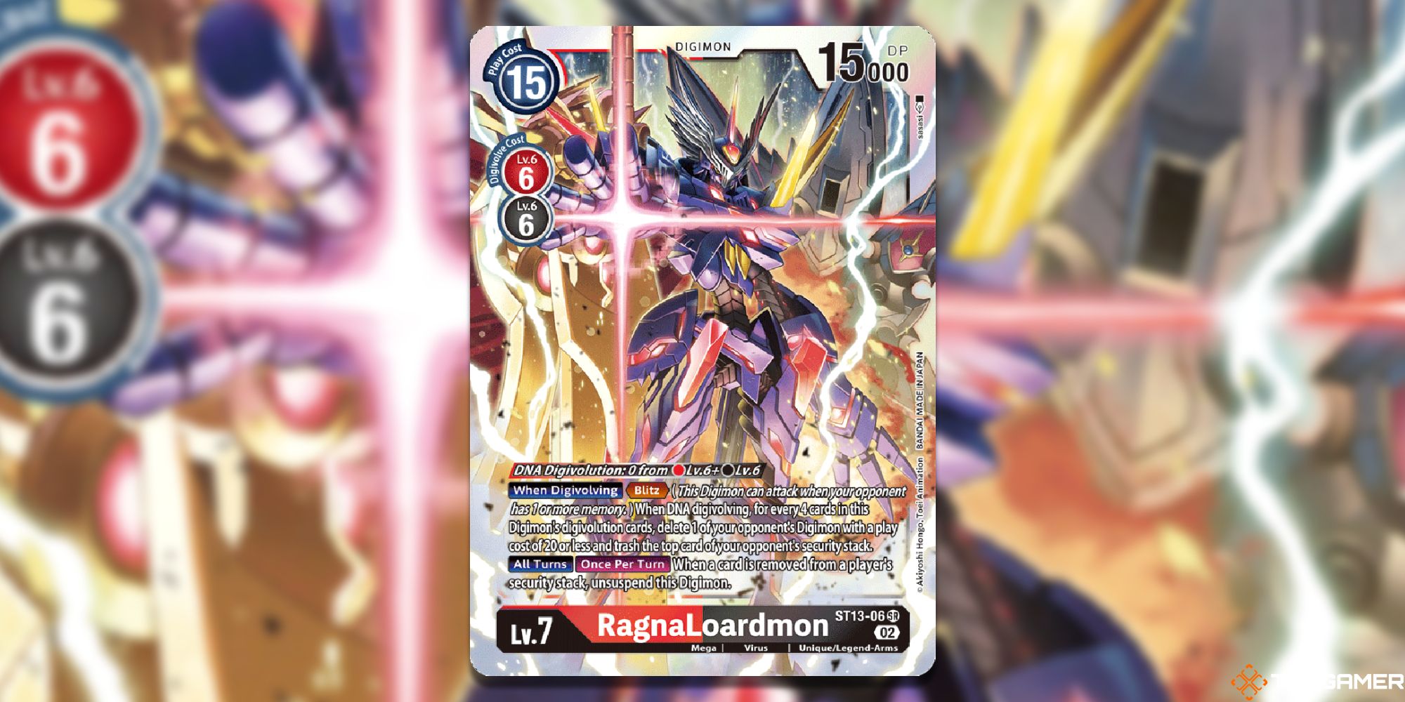 ragnaloardmon st13 digimon card game 