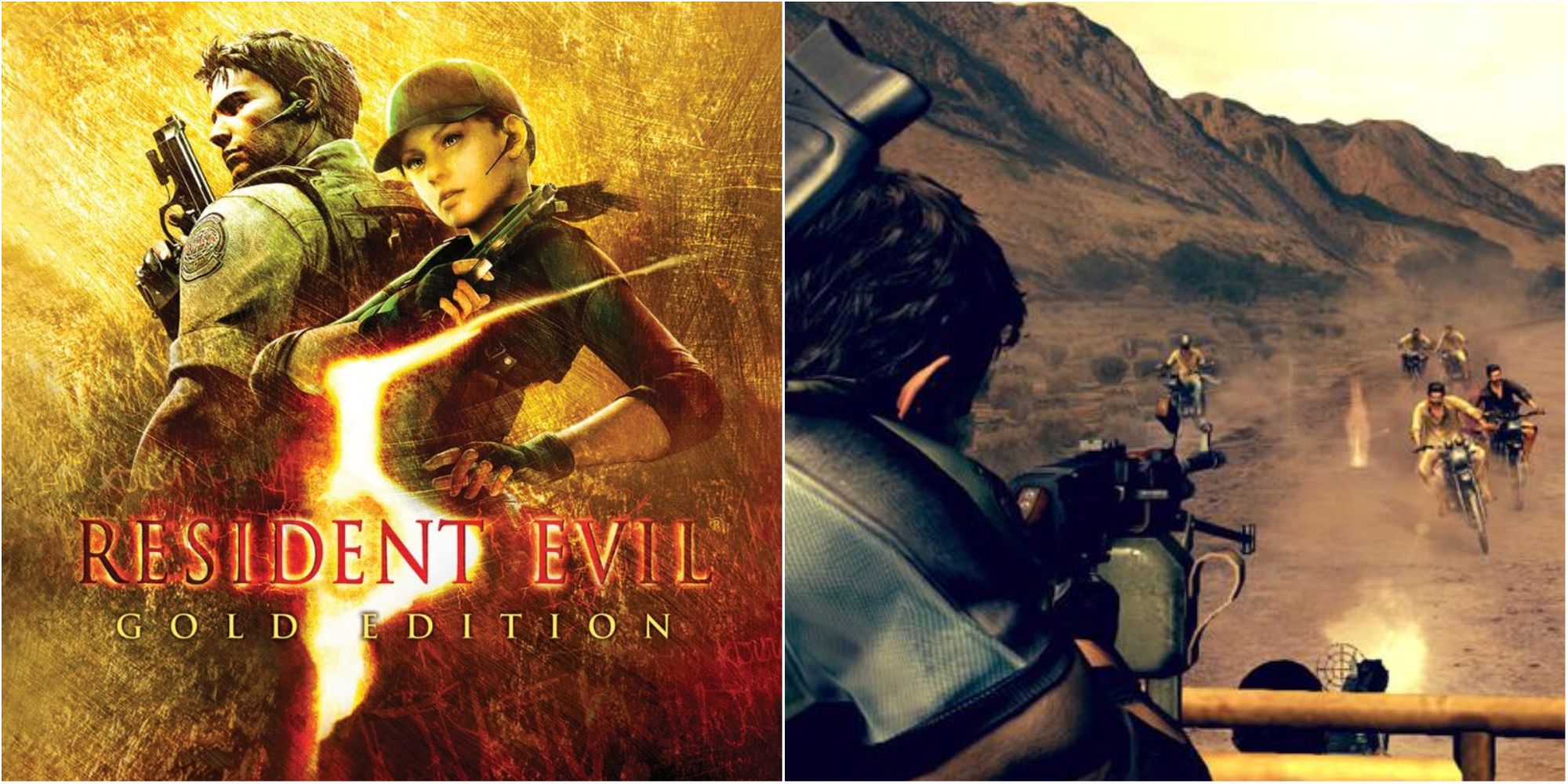 resident evil 5 gold edition cover & gameplay