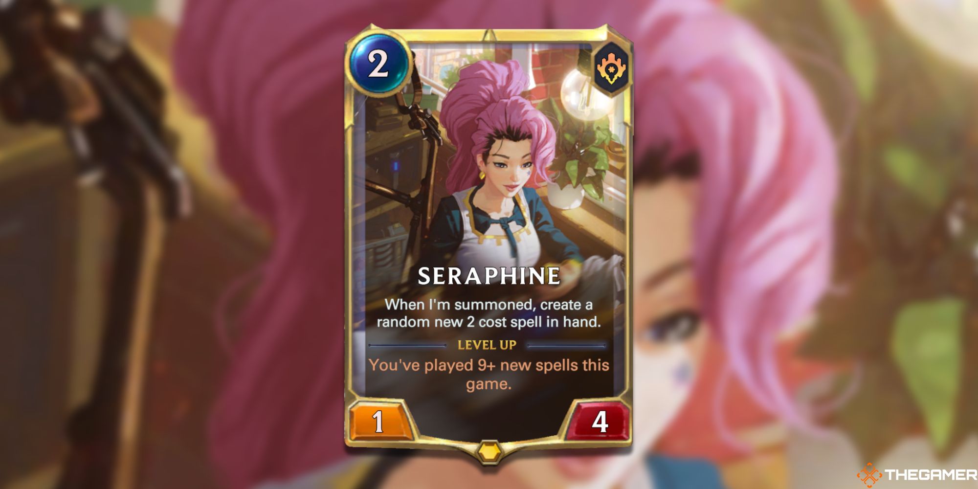 Legends of Runeterra Seraphine card 